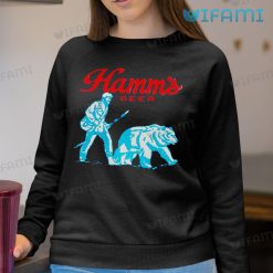 Hamms Beer Shirt Vintage Faded Bear Hamms Sweatshirt For Beer Lovers