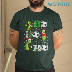 Ho Ho Ho Grinch Shirt Soccer Christmas Gift