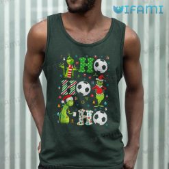 Ho Ho Ho Grinch Shirt Soccer Christmas Tank Top