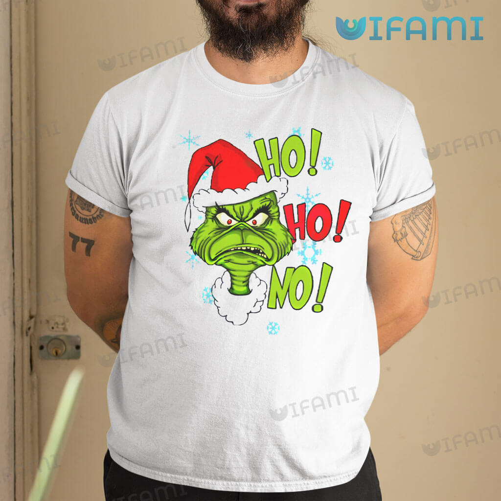 Grinch Ho Ho No Shirt Christmas Gift - Personalized Gifts: Family