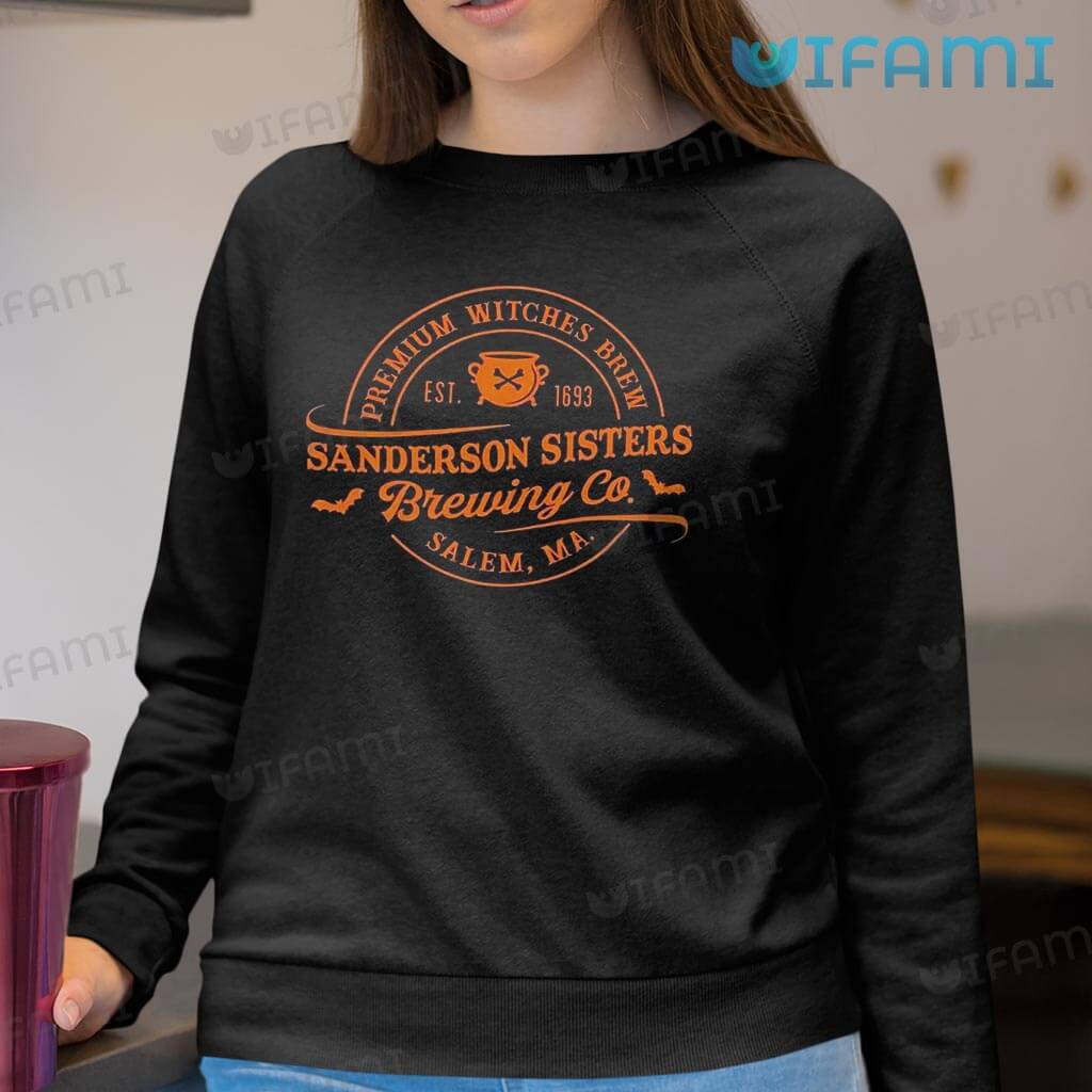 Hocus Pocus Brewing Co Shirt Halloween Sanderson Sisters Sweatshirt