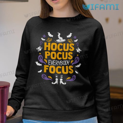 Hocus Pocus Everybody Focus Funny Halloween Shirt