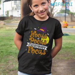 Hocus Pocus Everybody Focus Teacher Shirt Halloween Kid Tshirt