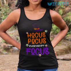 Hocus Pocus Everybody Focus Witch Hat Shirt Halloween Tank Top