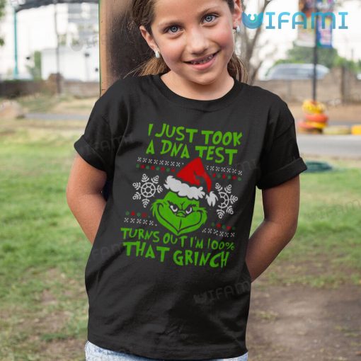 I Just Took A DNA Test 100 That Grinch Shirt Christmas Gift