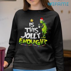 Is This Jolly Enough Christmas Light Shirt Xmas Sweatshirt