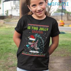 Is This Jolly Enough Godzilla Santa Shirt Christmas Kid Tshirt