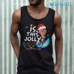 Is This Jolly Enough Jeff Dunham Shirt Christmas Tank Top