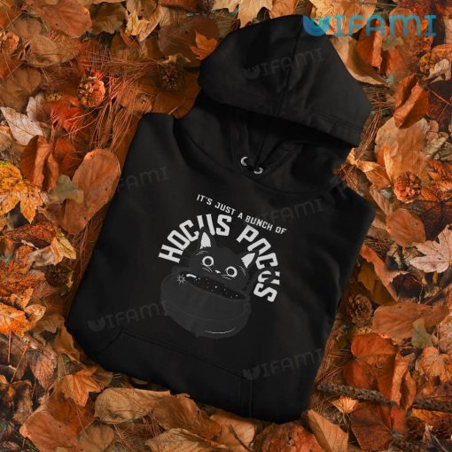 It’s Just a Bunch of Hocus Pocus Cat Cauldron Shirt Funny Halloween Gift