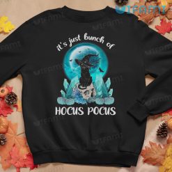 Its Just a Bunch of Hocus Pocus Cat Skull Shirt Vintage Halloween Sweatshirt