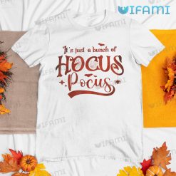 Its Just a Bunch of Hocus Pocus Spiderweb Shirt Halloween Gift