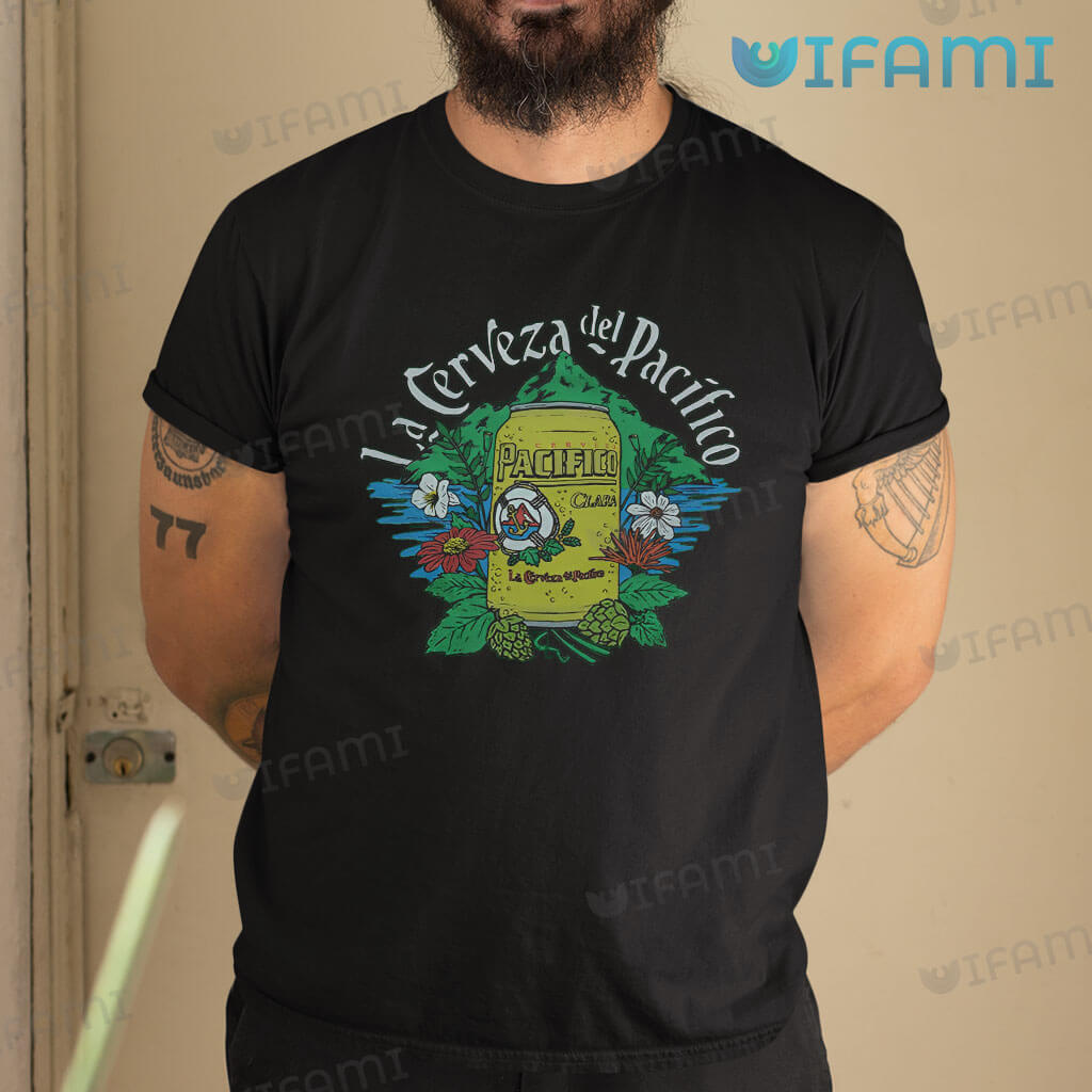 Awesome La Cerveza Del Pacifico Pacifico Claza Can Shirt Gift For Beer Lovers