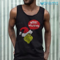 Merry Whatever Grinch Thinking Bubble Shirt Christmas Tank Top