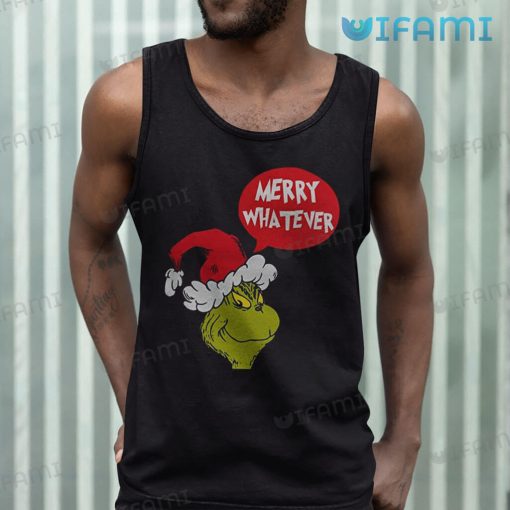 Merry Whatever Grinch Thinking Bubble Shirt Christmas Gift