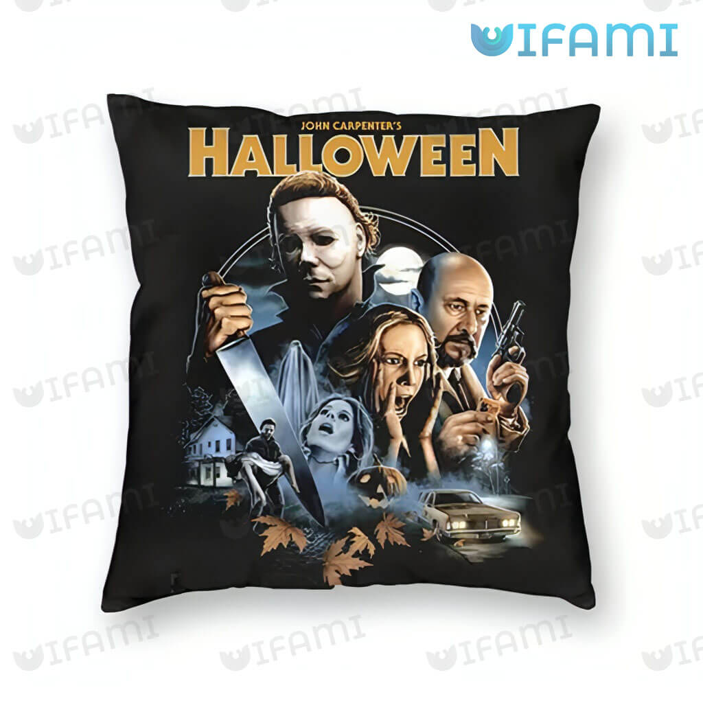 Michael Myers Dr Loomis Laurie Strode Pillow