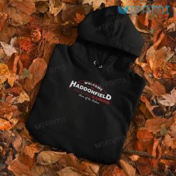 Michael Myers Home Of Huskers Welcome To Haddonfield Shirt Horror Movie Gift Hoodie