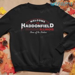 Michael Myers Home Of Huskers Welcome To Haddonfield Shirt Horror Movie Gift Sweatshir