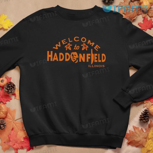 Michael Myers Illinois Welcome To Haddonfield Shirt Halloween Horror Movie Gift