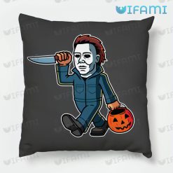 Michael Myers Pumpkin Basket Pillow Halloween Gift
