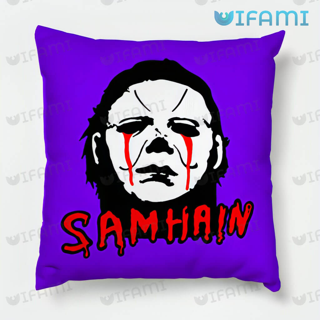 Michael Myers Samhain Pillow Halloween Movie Gift