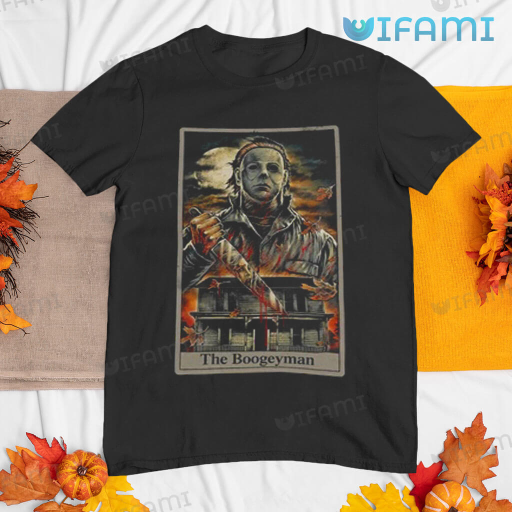 Michael Myers The Boogeyman Halloween Shirt Horror Movie Gift Tshirt