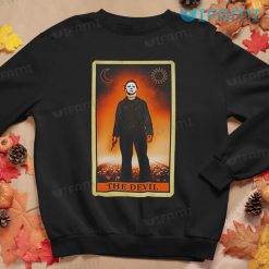 Michael Myers The Devil Tarot Card Shirt Horror Movie Gift