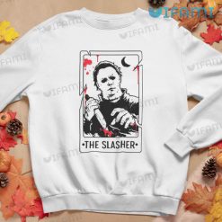 Michael Myers The Slasher Tarot Card Shirt Halloween Gift Sweatshirt
