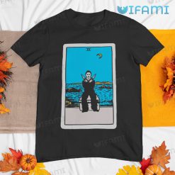 Michael Myers Two of Swords Funny Tarot Card Shirt Horror Movie Gift