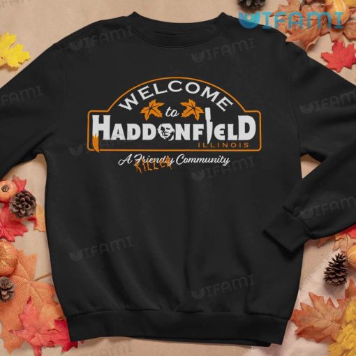 Michael Myers Welcome To Haddonfield Illinois Shirt For Horror Movie Fans