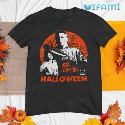 Micheal Myers The Night He Came Home Horror Movie Tshirt