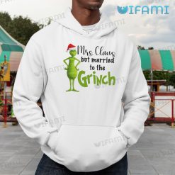 Mrs Claus But Married To The Grinch Classic Shirt Christmas Hoodie