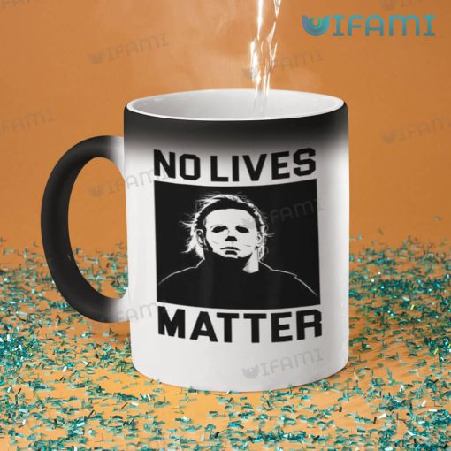 No Lives Matter Michael Myers Mug For Halloween Horror Movie Fans