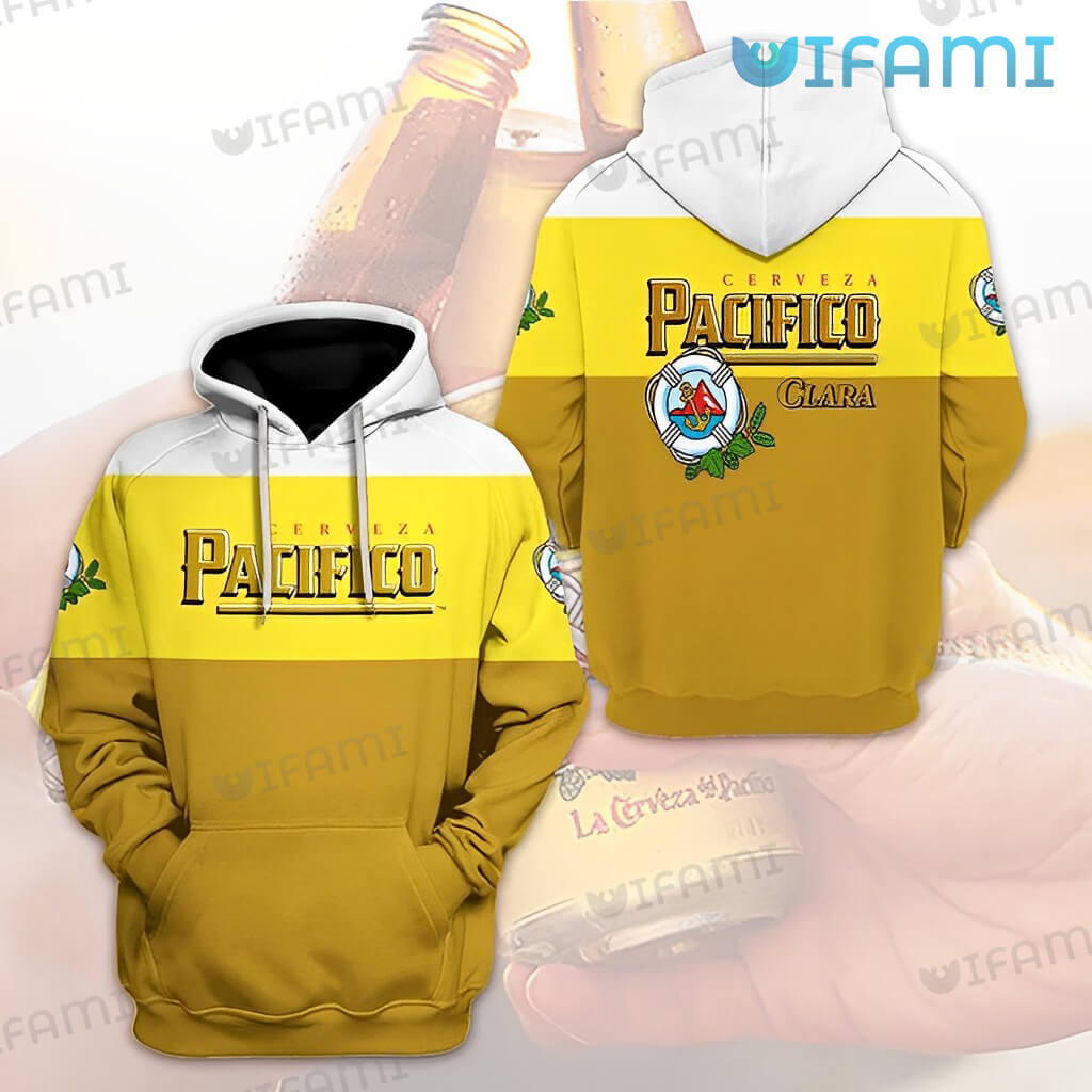 Funny Pacifico Beer Anchor Logo 3D Hoodie Gift For Beer Lovers