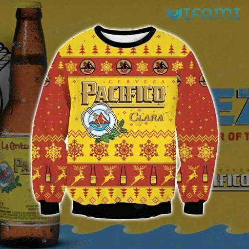 Pacifico Beer Ugly Sweater Christmas Gift For Beer Lovers