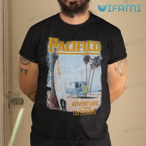 Pacifico Shirt Adventure Is Found Outdoors Gift For Beer Lovers