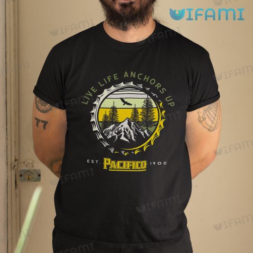 Pacifico Shirt Live Life Anchors Up Gift For Beer Lovers