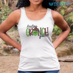 Resting Grinch Face Classic T Shirt Christmas Tank Top
