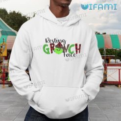 Resting Grinch Face Cool Shirt Christmas Hoodie