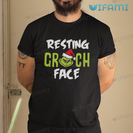 Resting Grinch Face Shirt Great Christmas Gift