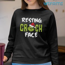 Resting Grinch Face Shirt Great Christmas Sweatshirt