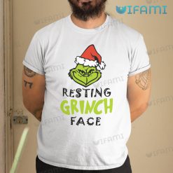 Resting Grinch Face Shirt Grinch Santa Gift