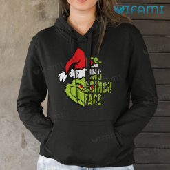 Resting Grinch Face Shirt Half Grinch Face Hoodie