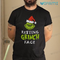 Resting Grinch Face Shirt Santa Grinch Gift