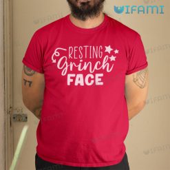 Resting Grinch Face T Shirt Classic Christmas Gift