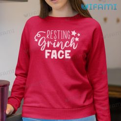 Resting Grinch Face T Shirt Classic Christmas Sweatshirt