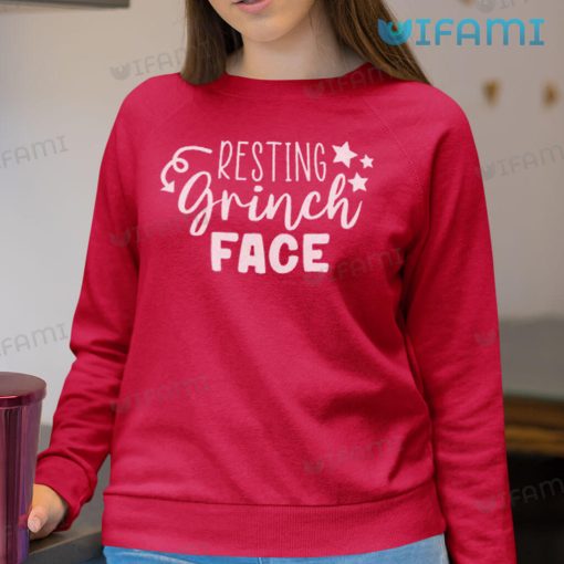 Resting Grinch Face T-Shirt Classic Christmas Gift