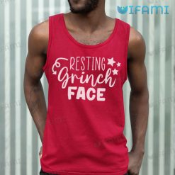 Resting Grinch Face T Shirt Classic Christmas Tank Top