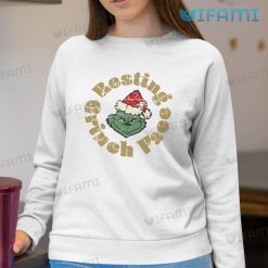 Resting Grinch Face Vintage Shirt Christmas Sweatshirt
