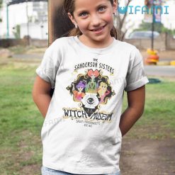 Sanderson Sisters Witch Museum Shirt Est 1693 Halloween Funny Kid Tshirt