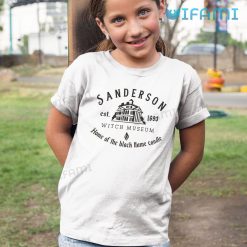 Sanderson Witch Museum Est 1693 Halloween Gift For A Hocus Pocus Kid Tshirt